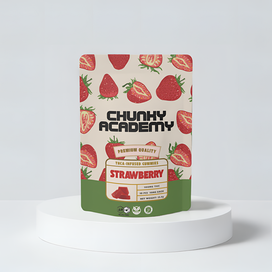 Delta 9 THC Gummies | Strawberry 100mg